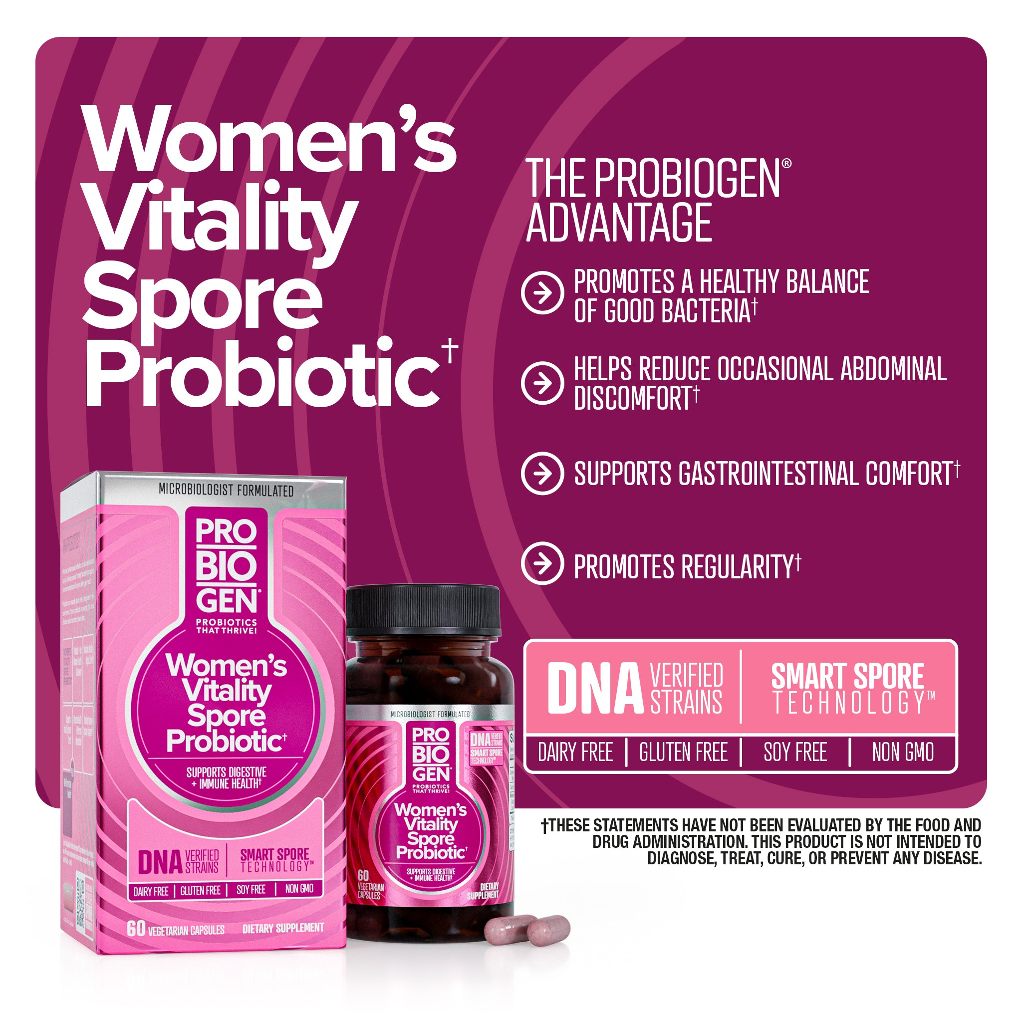 Probiogen® Women's Vitality Spore Probiotic