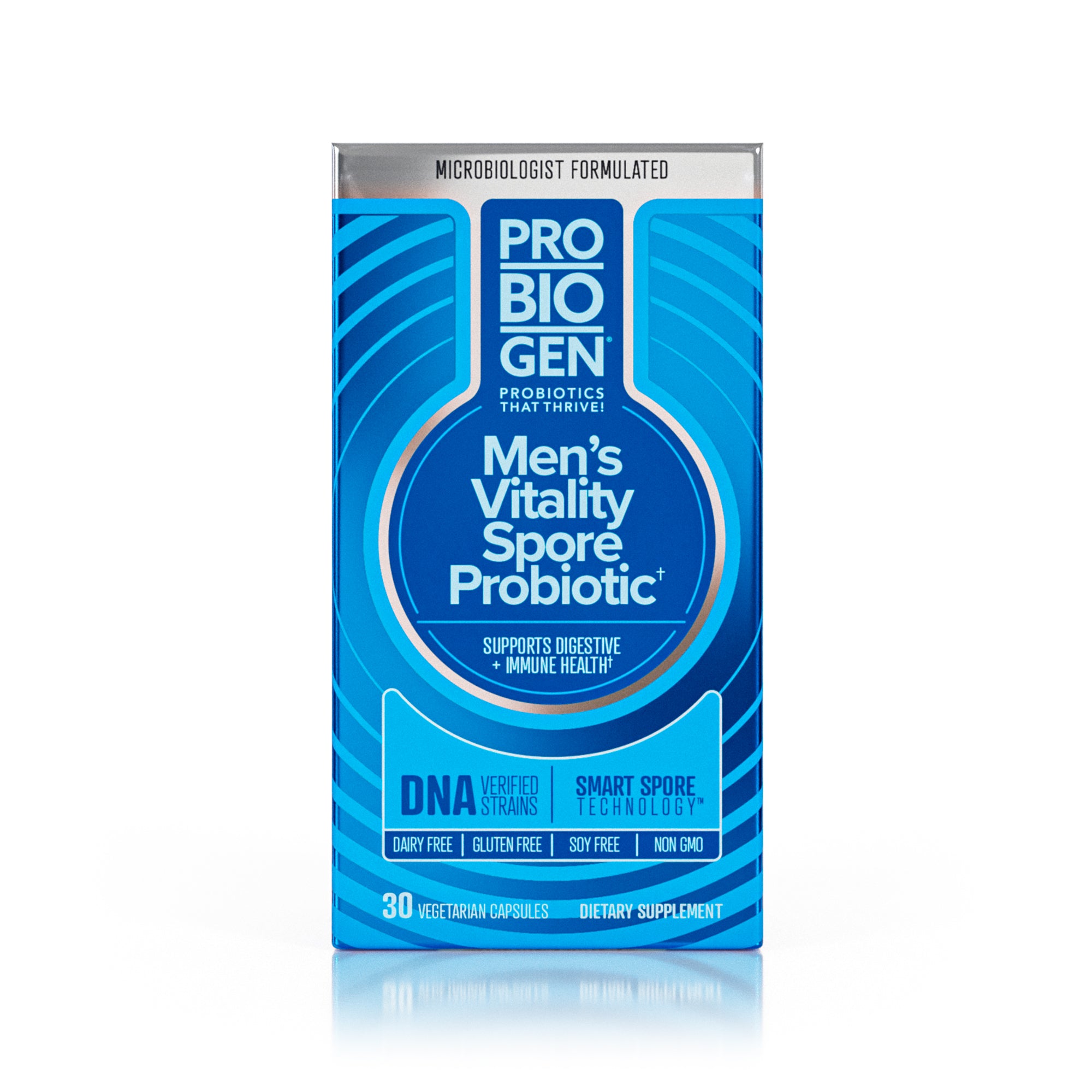 Probiogen® Men's Vitality Spore Probiotic Supplement
