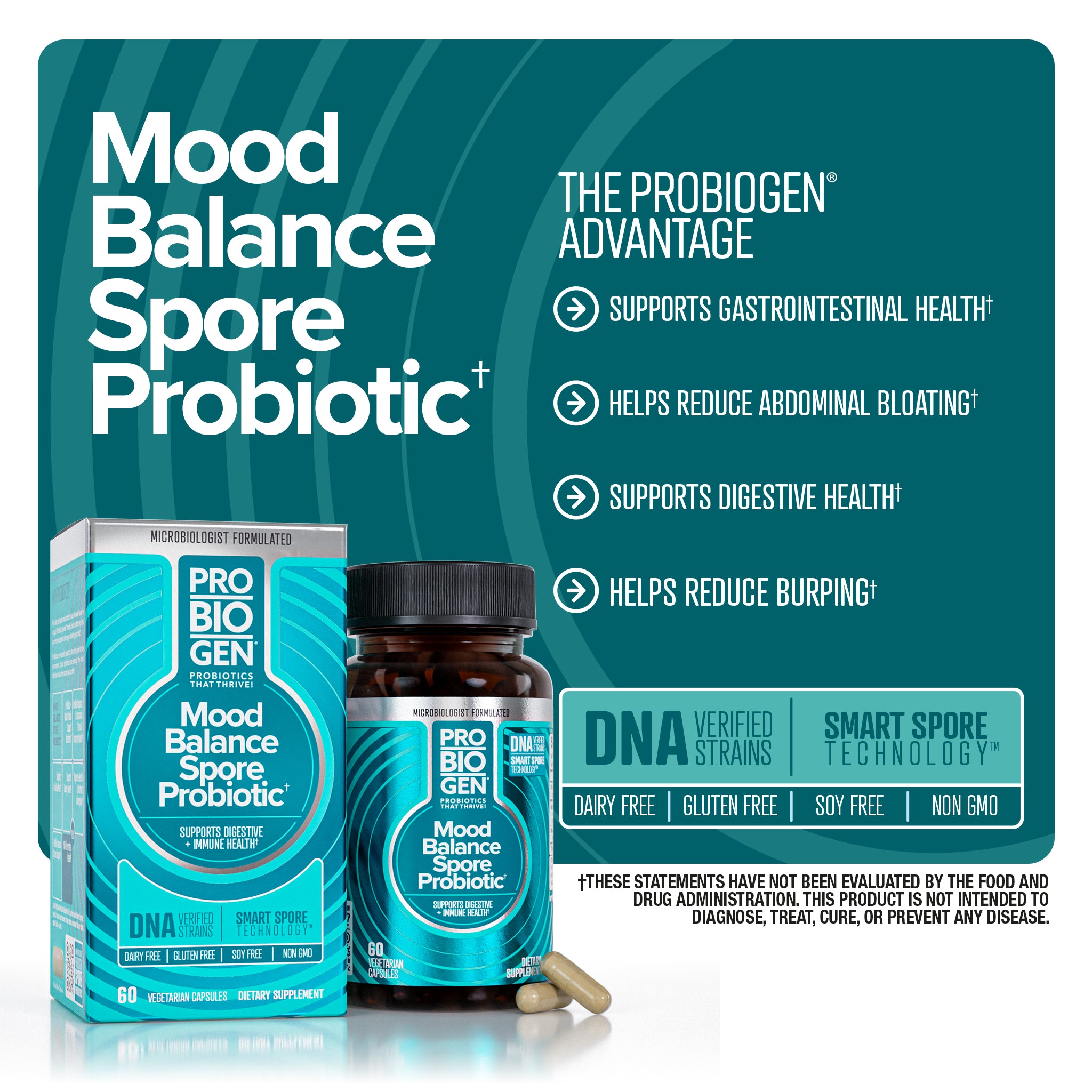 PROBIOGEN® Mood Balance Spore Probiotic