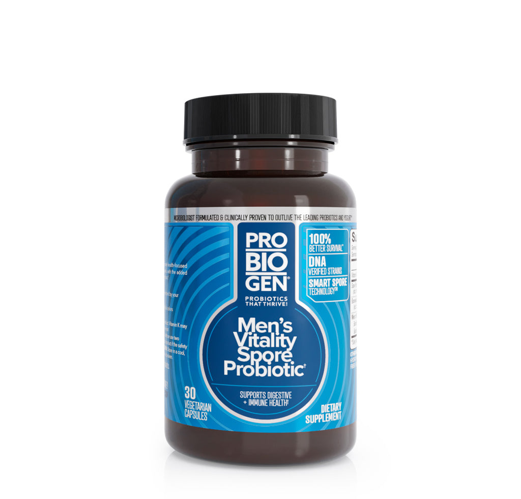 Probiogen PROBIOGEN® Men's Vitality Spore Probiotic – PROBIOGEN® Probiotics