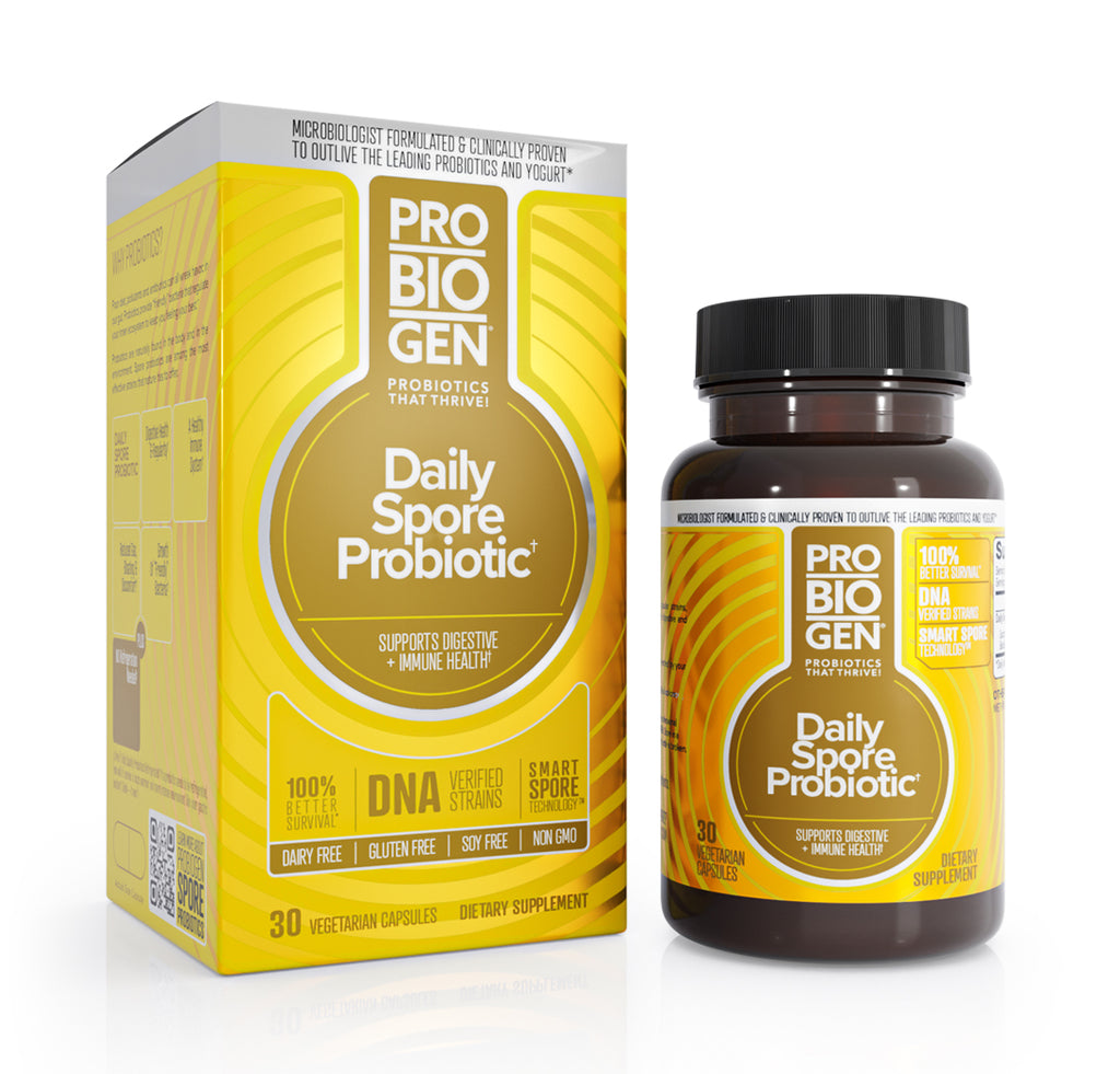 Probiogen PROBIOGEN® Daily Spore Probiotic – PROBIOGEN® Probiotics
